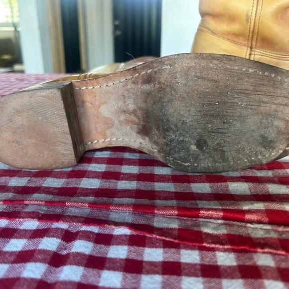 Frye Tan Heeled Boots - Picture 4 of 7